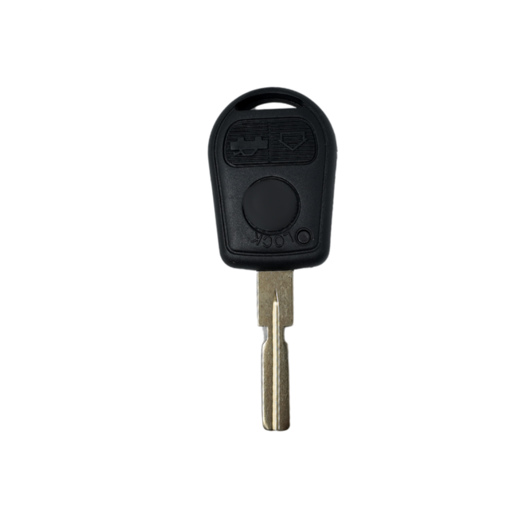 CARCASA MANDO BMW 3 BOTONES (HU58) FIJO 4 TRACKS 
