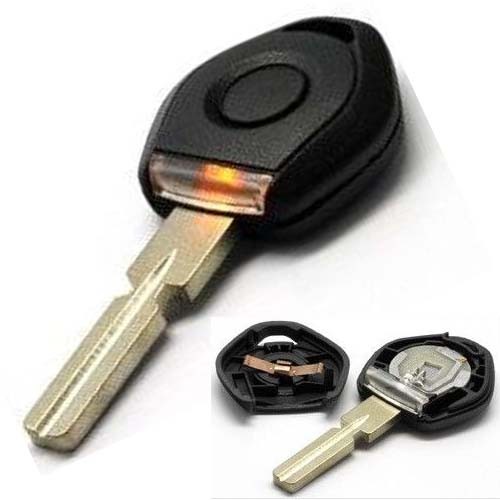 CHAVE DE TRANSPONDER COM LUZ BMW (HU58)