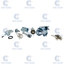 DOOR LOCK SERIES 3 (´04-´06) E46, E93, E92 HU92 DISASSEMBLED (51217019975, 51218244049, 51217019973)