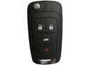 CARCASA MANDO CHEVROLET PLEGABLE 4 BOTONES PERFIL Z