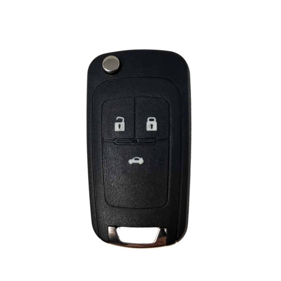 MANDO PLEGABLE CHEVROLET DE 3 BOTONES PARA CRUZE (13500219) PCF7937E ID46 434 mhz ASK - AFTER MARKET