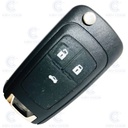 REMOTE KEY WITH 3 BUTTONS FOR CHEVROLET CRUZE (VAST 13584826) ID46 433 Mhz