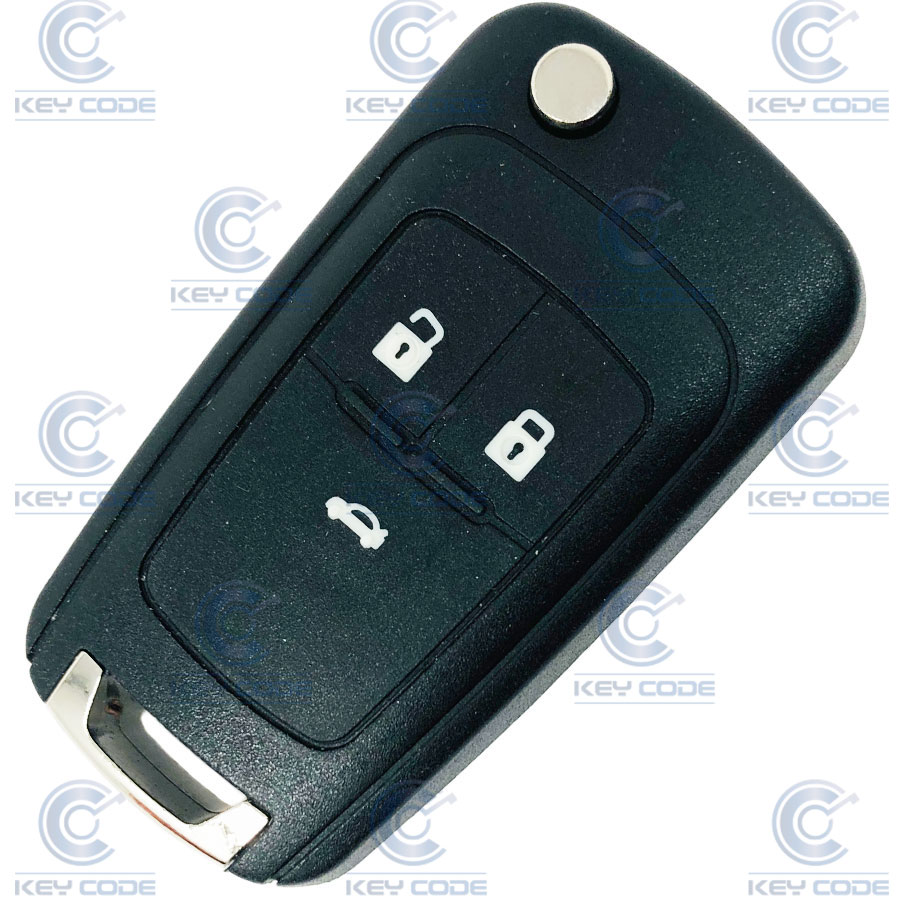MANDO CHEVROLET CRUZE PLEGABLE SMARTKEY 3 BOTONES PCF7952 ID46 - (13500226) 433 Mhz ASK