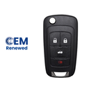 CHEVROLET CAMARO-CRUZE FLIP REMOTE 4 BUTTONS