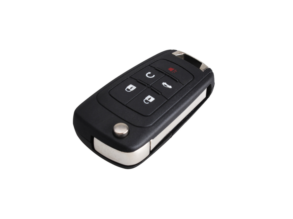 MANDO CHEVROLET CAMARO-CRUZE PLEGABLE 5 BOTONES 315MHZ  (13500221)