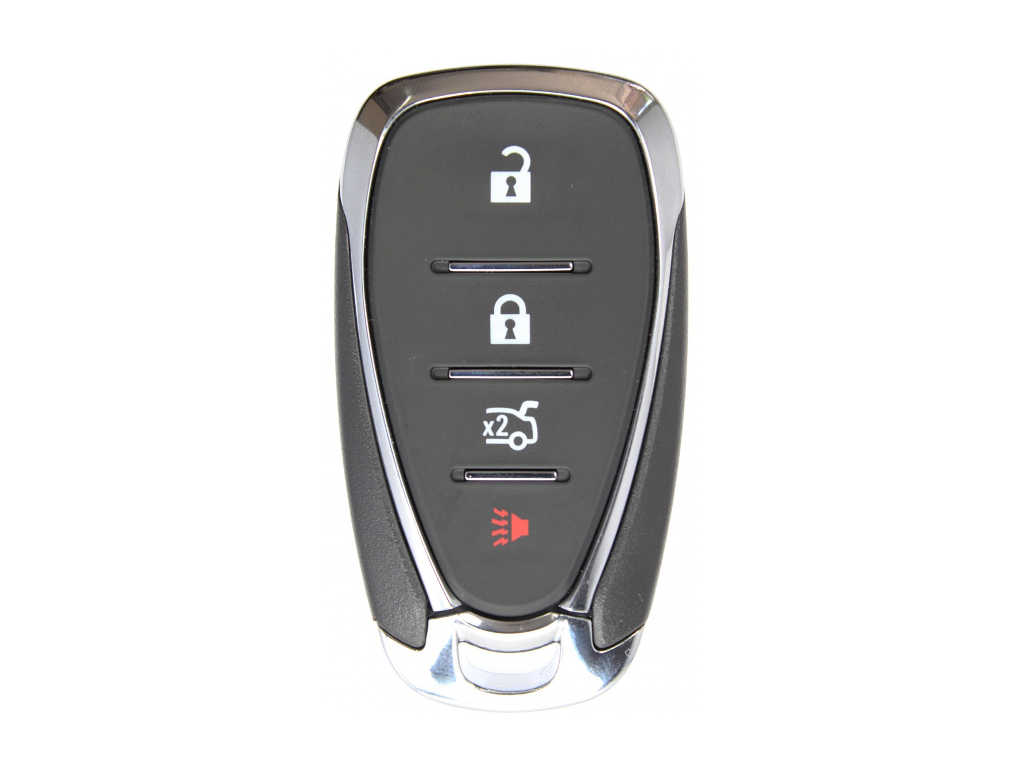 MANDO KEYLESS DE 4 BOTONES DE CHEVROLET CAMARO, CRUZE Y MALIBU (1350877) ID46 HITAG2 433 mhz ASK - ORIGINAL