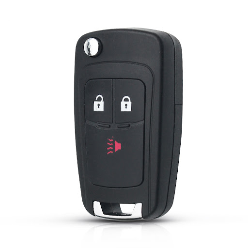 [CH103TE03-AF] MANDO PLEGABLE DE 3 BOTONES CHEVROLET SPARK 8E (95142859) 433 Mhz ASK
