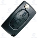 FLIP REMOTE KEY FOR PSA BERLINGO (2009-2016) 6490E0 PCF7961 ID46 433 mhz FSK
