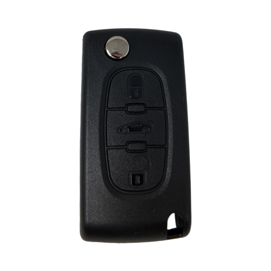 PSA FLIP REMOTE KEY FOR DS4 C4 WITHOUT BLADE KEY PCF7941 ID46 (6490KF, 6490 KG, 6490TT, 1614304880, 1609365580)