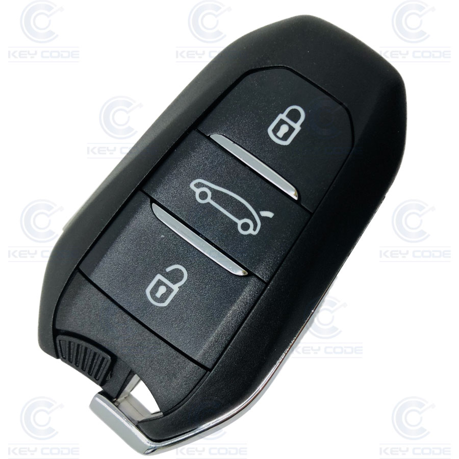 MANDO KEYLESS DE 3 BOTONES DE DS5 PCF7953M HITAG128 AES 4A 433 Mhz FSK (98244467DX) - ORIGINAL