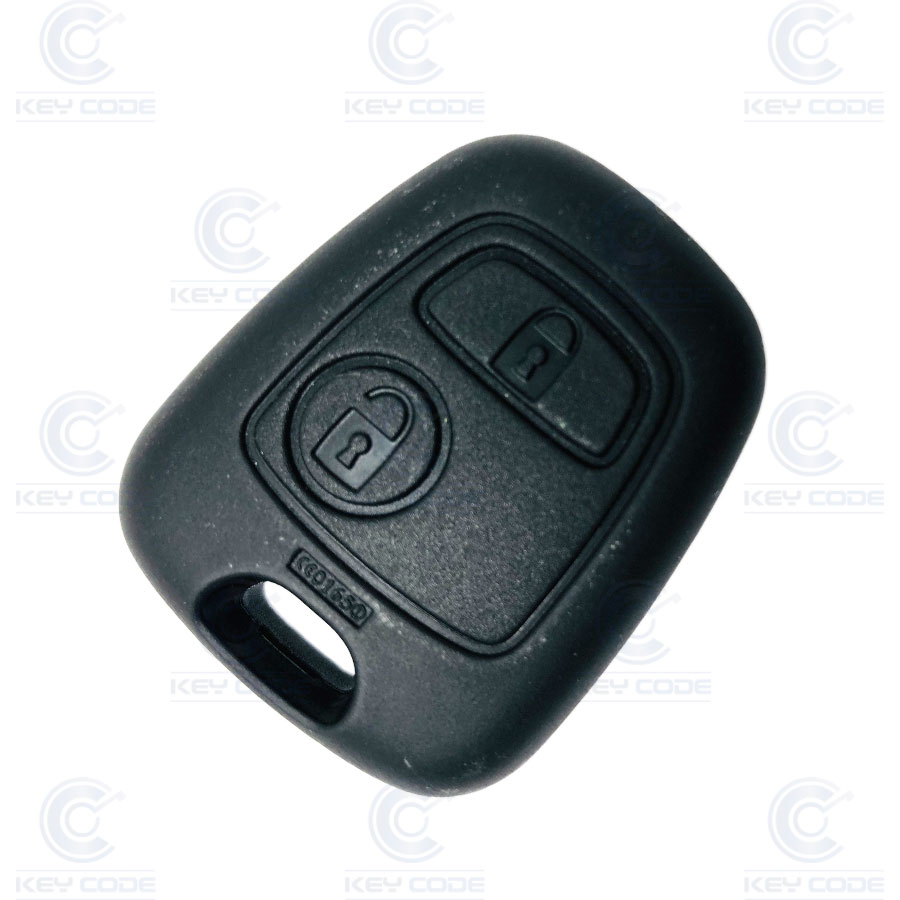 CONTROLE REMOTO PSA C1 FIXO 2 BOTÕES SEM LÂMINA (ORIGINAL) (6554JZ-1608508180) ID70 433 MHZ