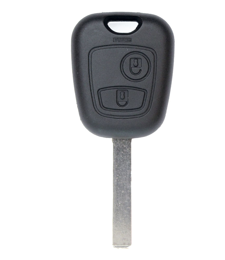 COQUE TELECOMMANDE CLE A VAGUE PSA C3/C2 FIXE VA2 SANS RAINURE