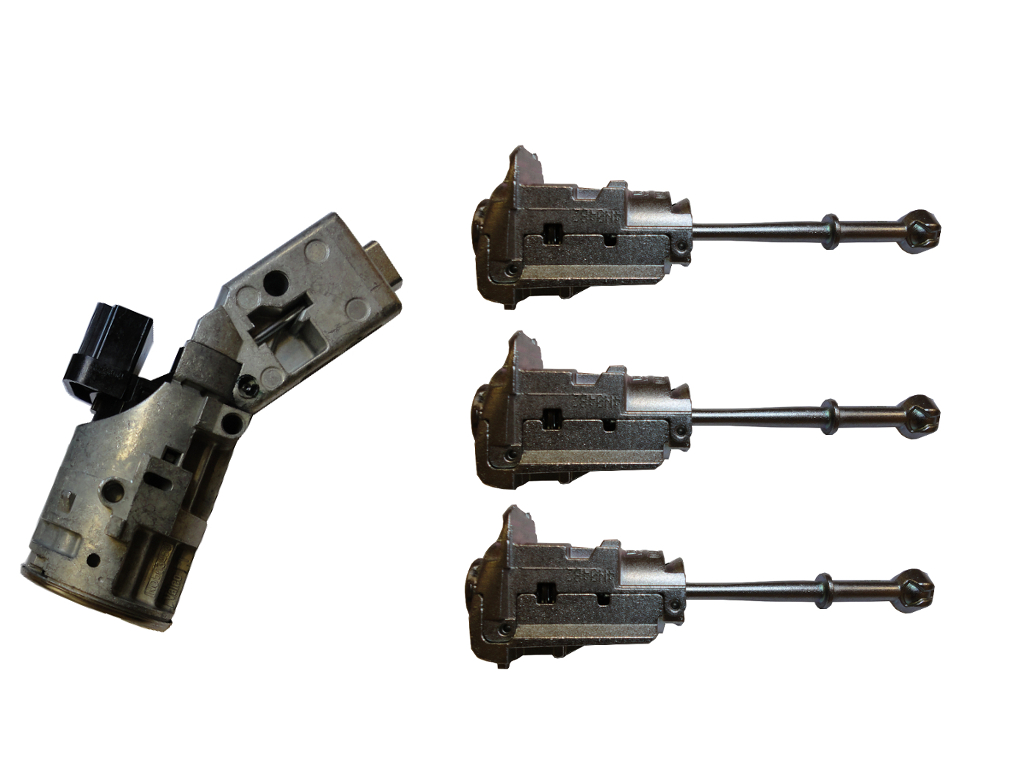 PSA LOCK SET FOR BERLINGO VA2 (IGNITION + 2 DOOR LOCKS + REAR DOOR) VALEO 256967 - ORIGINAL - 