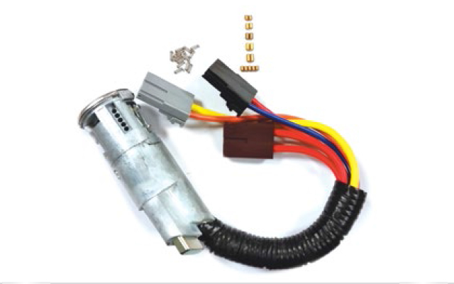 IGNITION LOCK SAXO WITH TRANSPONDER SX9 + PISTON SET