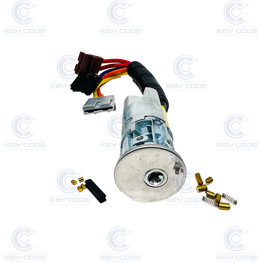 CERRADURA DE ARRANQUE BERLINGO-PARTER (1996-1998) SX9 + JUEGO DE PISTONES (VALEO 252521, 4162W4) 