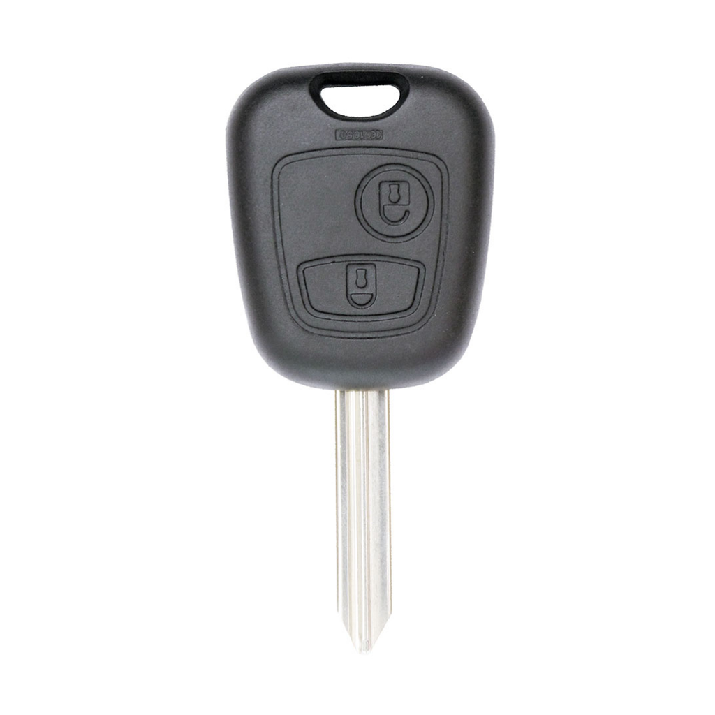 CARCASA MANDO PSA PARA BERLINGO/SAXO FIJO 2 BOTONES CRUZ 