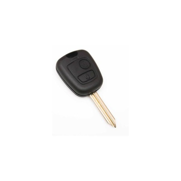 FIXED 2-BUTTON REMOTE CASE FOR PSA BERLINGO/SAXO CROSS