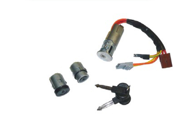 PSA LOCK SET  FOR  JUMPY (94-07)  IGNITION + 2 DOOR LOCKS (252402) 