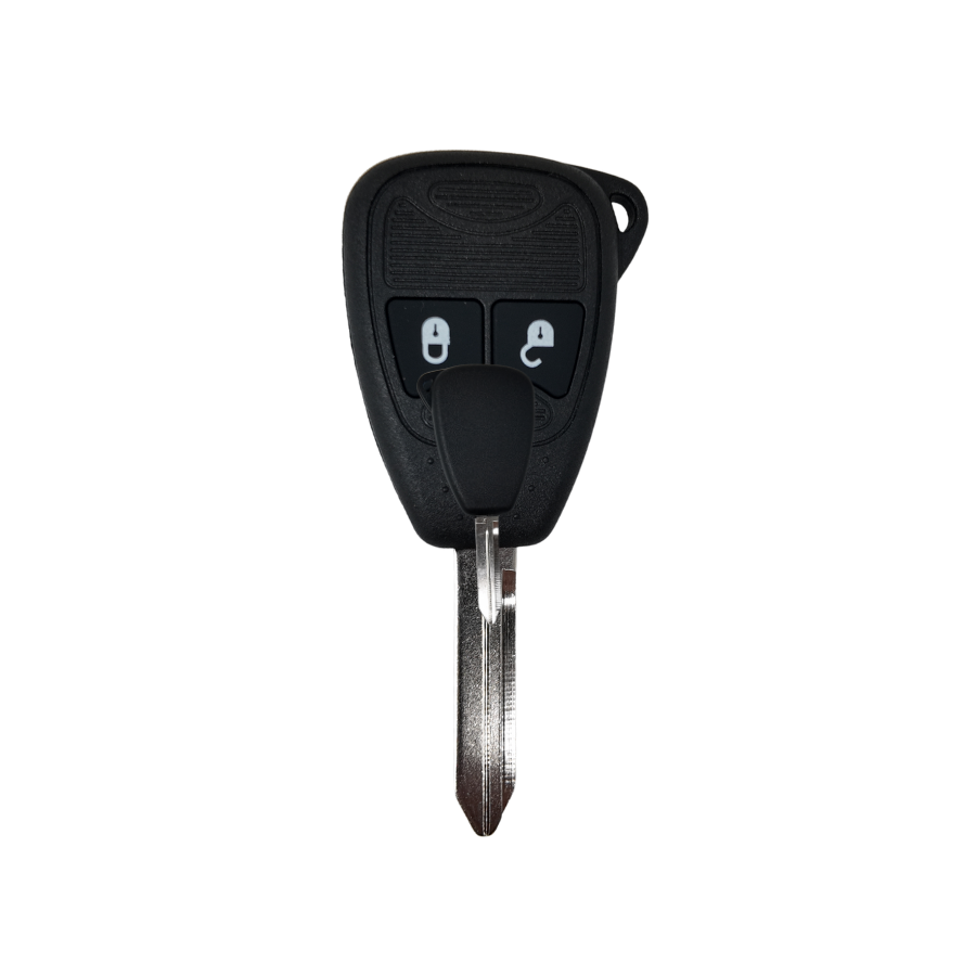MANDO FIJO JEEP DE 2 BOTONES PARA DODGE/CHRYSLER PCF7941 ID46 433 mhz