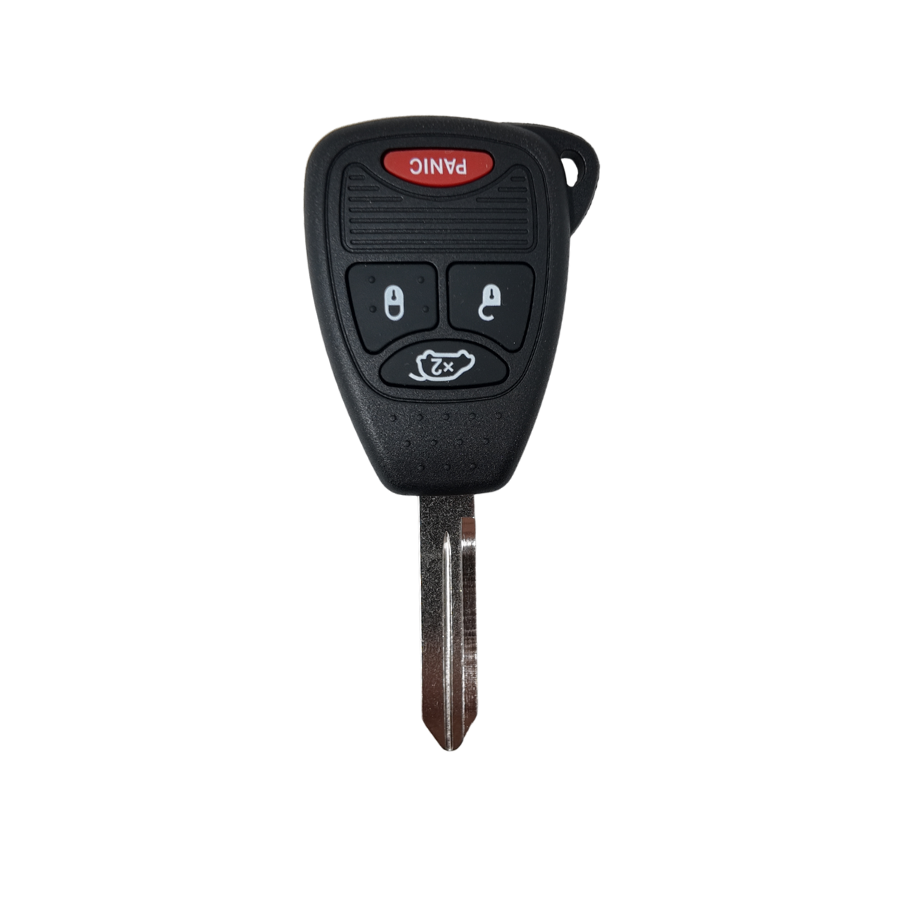MANDO FIJO JEEP/CHRYSLER/DODGE DE 3+1 BOTONES PCF7941 ID46 433 mhz ASK