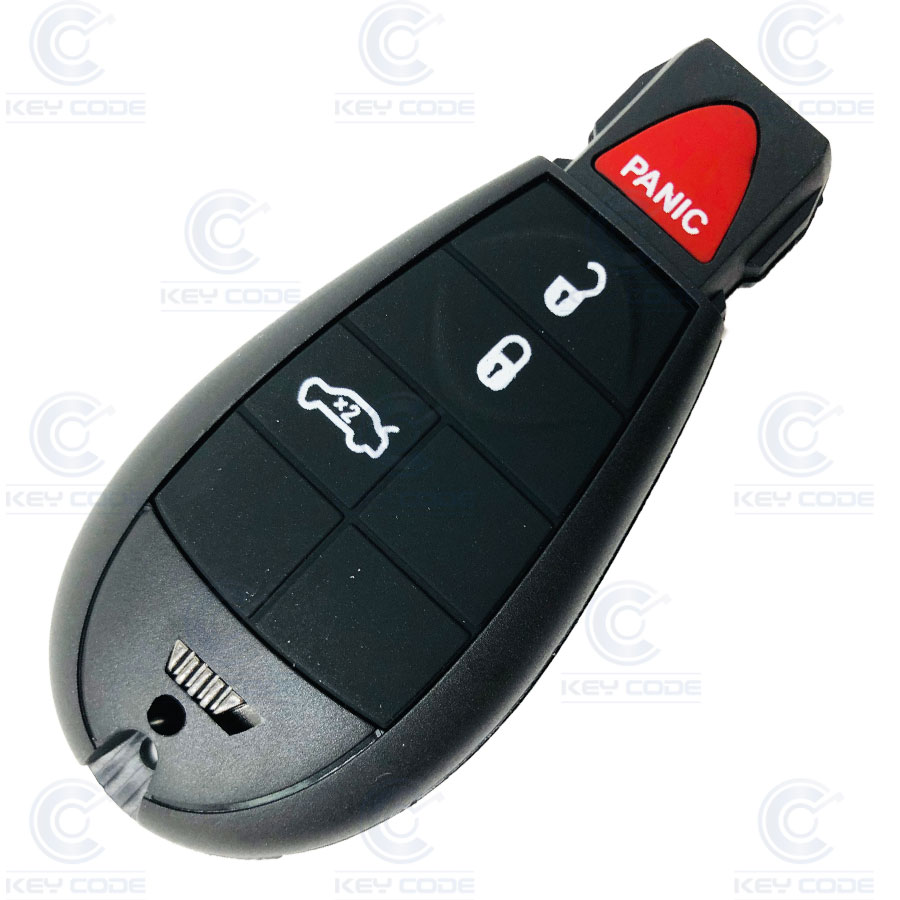 TELECOMMANDE DE 3+1 BOUTONS CHRYSLER 300 ET 300C (2008-2011) (6604663288AA) PCF7961 ID46 433 Mhz ASK