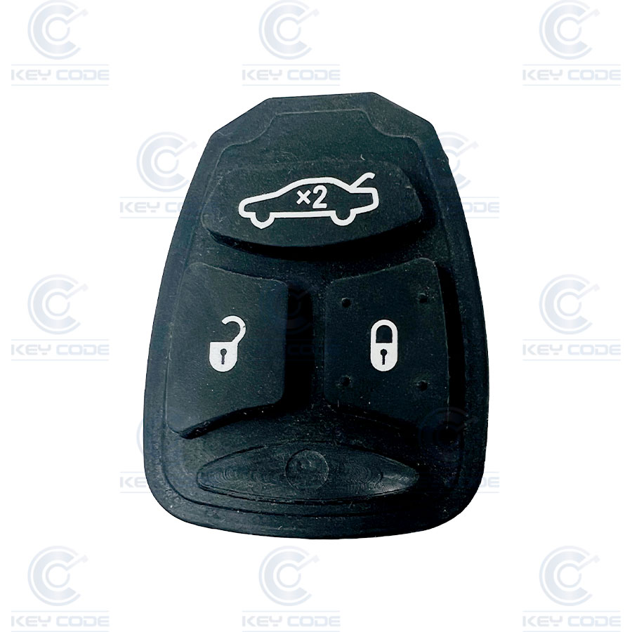 BOUTONS POUR TÉLÉCOMMANDE CHRYSLER DE 3 BOUTONS (GRAND BOUTON)