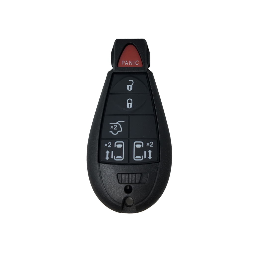 CARCASA MANDO INSERTABLE FOBIK DE 5 BOTONES CHRYSLER/JEEP/DODGE 