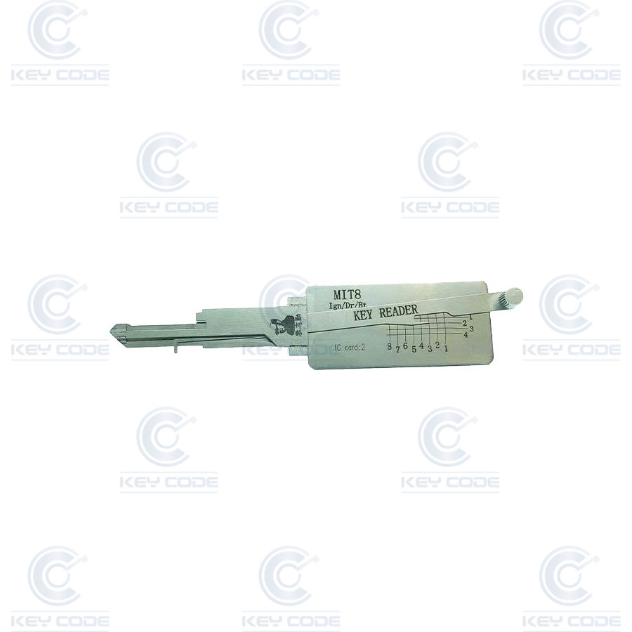 DECODIFICADOR LISHI ARRANQUE MISTSUBISHI MIT8 / Antireflejo