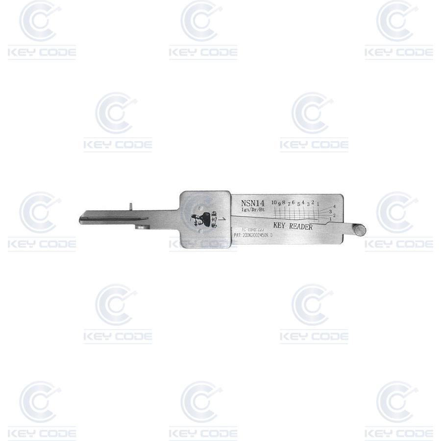 DECODEUR LISHI NISSAN NSN14 / Antireflet