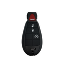 TELECOMMANDE FOBIK AVEC 3 BOUTONS POUR DODGE RAM, JEEP ET CHRYSLER PCF7941 ID46 (M3N5WY783X, 2701A-C01C, 267F-5WY783X, IYZ-C01C) 433 Mhz ASK