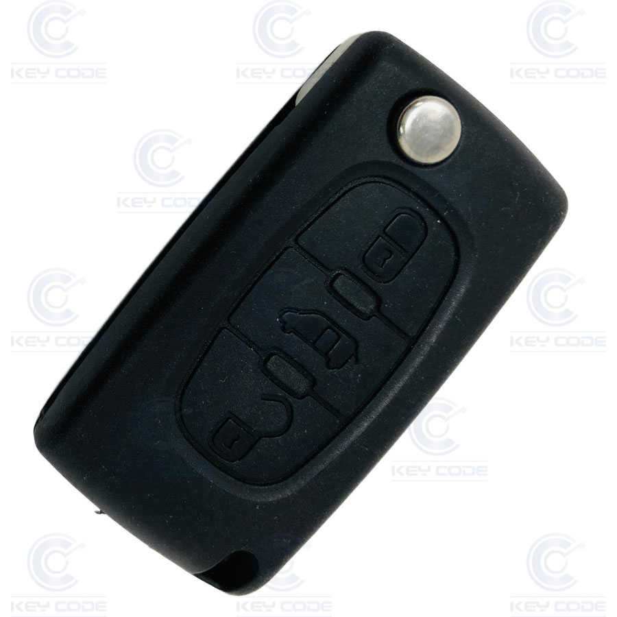 TELECOMMANDE PLIABLE SCUDO 3 BOUTONS (014477 Delphi, 15243059) 433 mhz FSK - ORIGINALE ID46