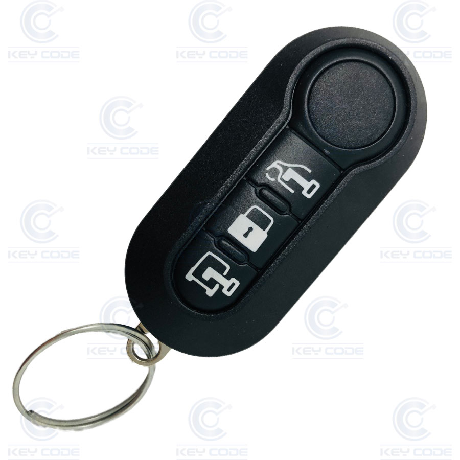 MANDO PLEGABLE 3 BOTONES MAGNETI MARELLI (BRAVO, DUCATO III +2007, 500L, JUMPER, BOXER) 71752589, 71776161 - ID46 bloqueado