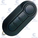 FIAT3 BUTTONS FLIP REMOTE KEY FOR DELPHI DOBLO, PUNTO, GRANDE PUNTO, FIORINO (6000628443, 71749374, 71776098, 6000626799, 6000629239, 6000) PCF7946 ID46 434 Mhz
