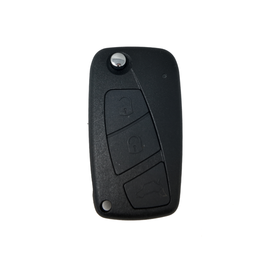 FLIP REMOTE WITH 3 BUTTONS FOR FIAT DUCATO, BRAVO, STILO AND LINEA (71738117, 71749494) ID48 MARELLI