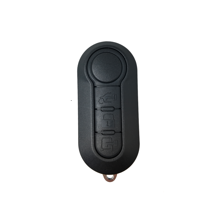 MANDO PLEGABLE FIAT DE 3 BOTONES PARA DELPHI PUNTO EVO, DOBLO, PUNTO, 500, FIORINO, QUBO, GRANDE PUNTO, PCF7946 ID46 433 Mhz ASK