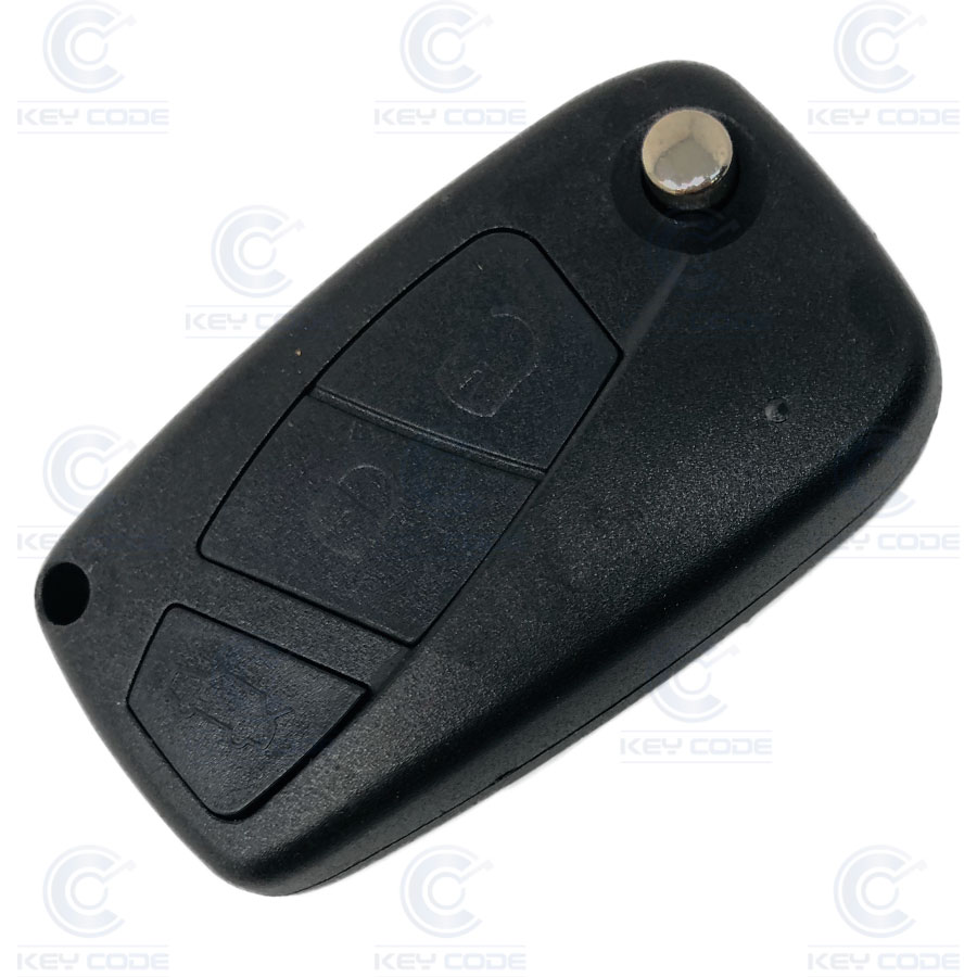 TELECOMMANDE PLIABLE 3 BOUTONS FIAT PANDA (ID46) (71748756) 433 Mhz