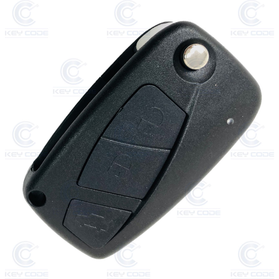TELECOMMANDE PLIABLE 3 BOUTONS FIAT PANDA (PCF7941 ID46) (71770287, 6000628438) 433 Mhz ASK (PRECODAGE NECESSAIRE) 