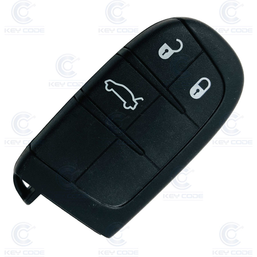 TELECOMMANDE KEYLESS AVEC 3 BOUTONS POUR FIAT OTTIMO (PCF7945 - PCF7953) 71776568 433 mhz - ORIGINALE 