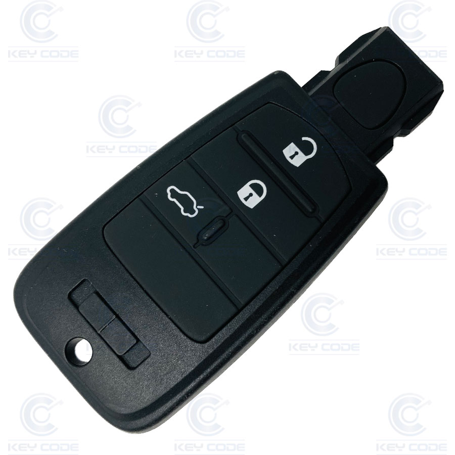 TELECOMMANDE INSERABLE AVEC 3 BOUTONS POUR FIAT CROMA (+2013) PCF7961 ID46 433 mhz - ORIGINALE