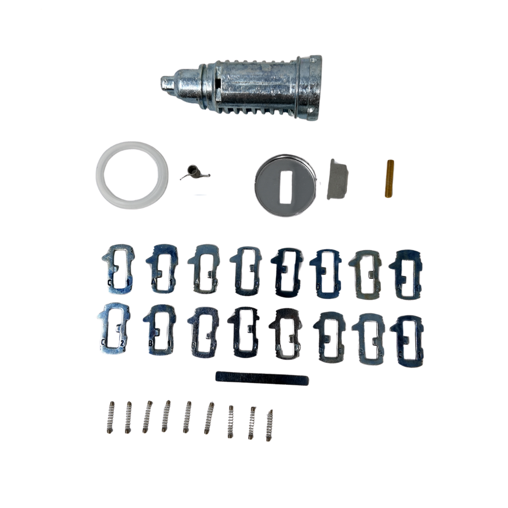 CERRADURA DE PUERTA DESMONTADA DUCATO II, BOXER II, JUMPER II + JUEGO DE LAMINILLAS