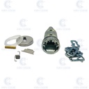CERRADURA DE PUERTA DESMONTADA FIAT STYLO, MITO, BRAVO, FORD KA (80/2011) SIP22 