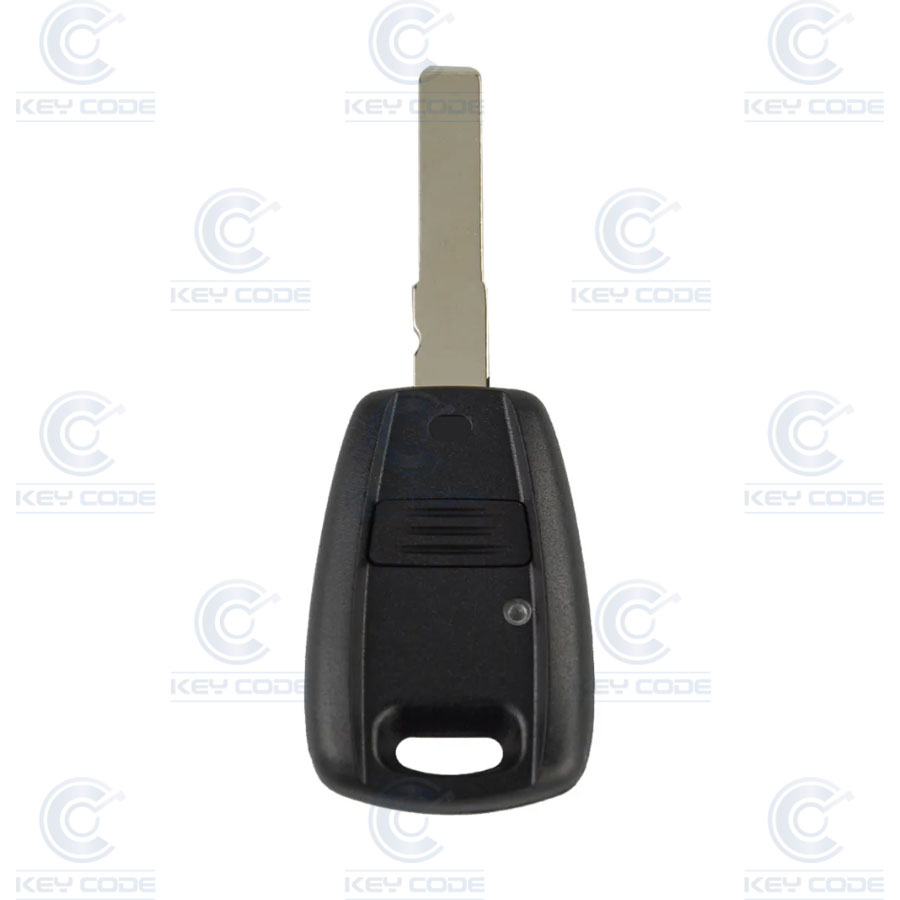 COQUE TELECOMMANDE CLE A VAGUE FIAT PUNTO 1 BOUTON SIP22 (NOIR)