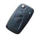 CARCASA FIAT 2 BOTONES PLEGABLE AZUL SIP22 (PORTAPILAS LATERAL)
