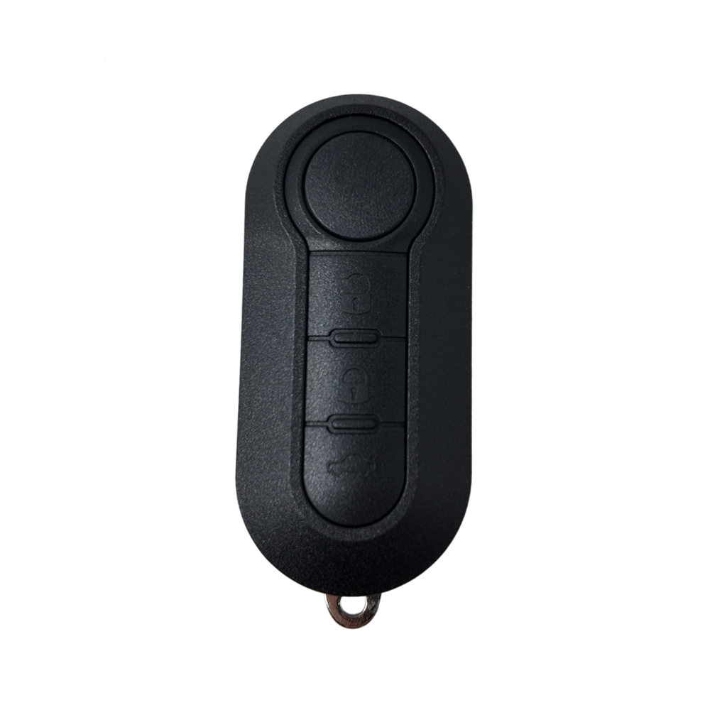 CARCASA MANDO PLEGABLE OVALADO DE 3 BOTONES FIAT (BOTONES COCHE)