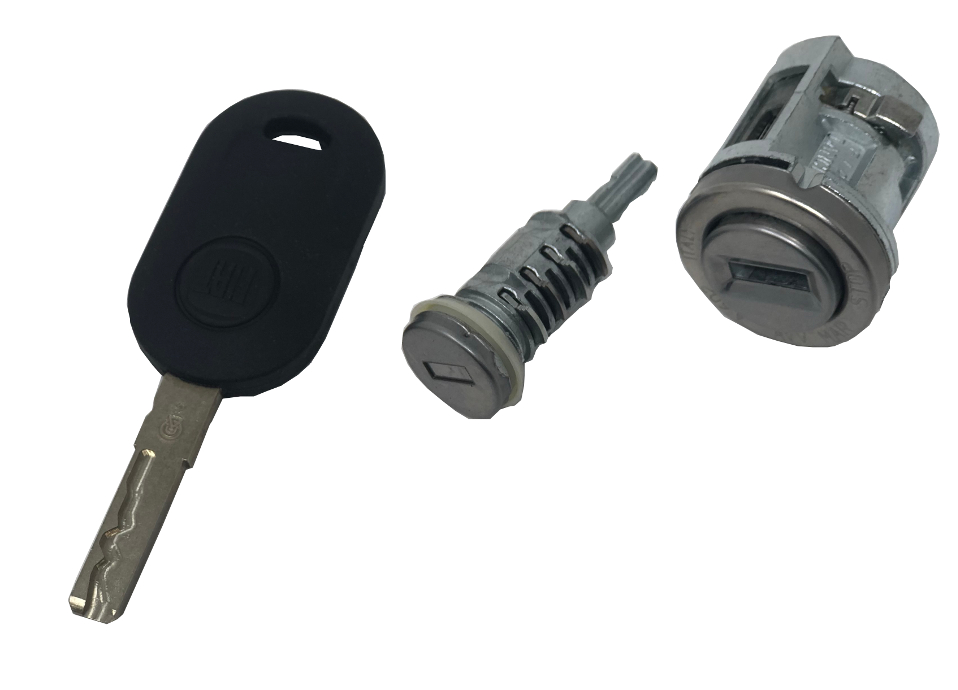 JUEGO CERRADURAS FIAT 500, 500L, 500X SIP22 DELPHI (D05420) - ORIGINAL