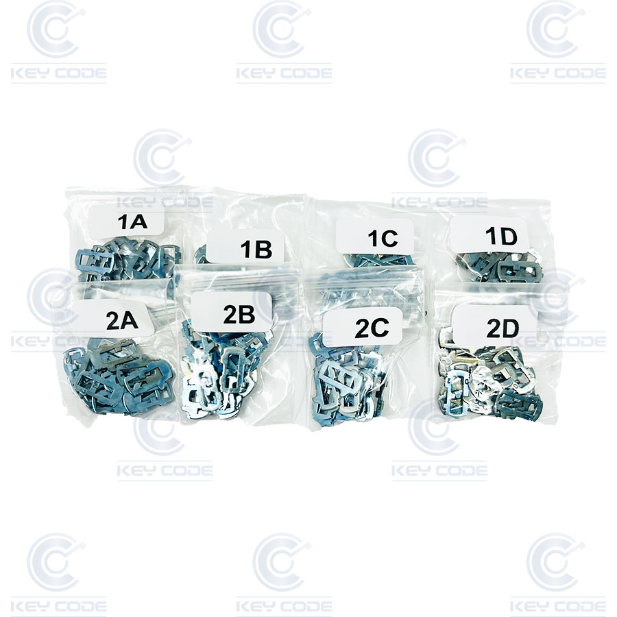 KIT DE PAILLETTES FIAT SIP22 (1A,1B,1C,1D,2A,2B,2C,2D) x 20 UNITES