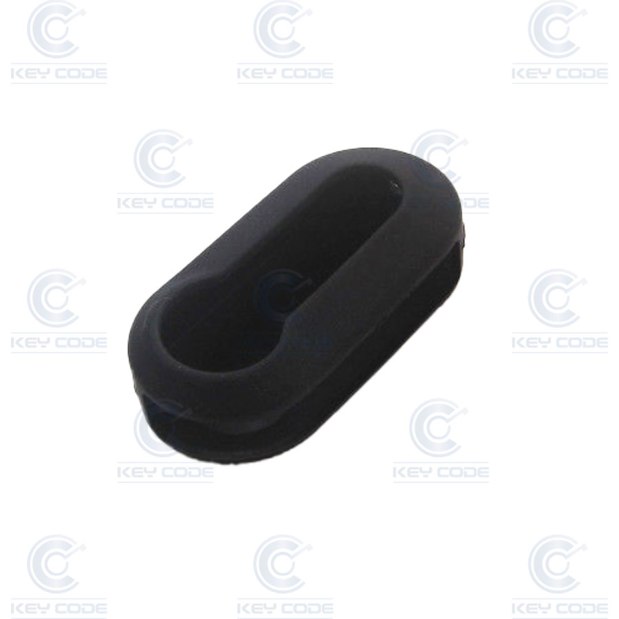 SILICONE CASE FOR FOLDABLE 3-BUTTON REMOTES FOR FIAT - BLACK