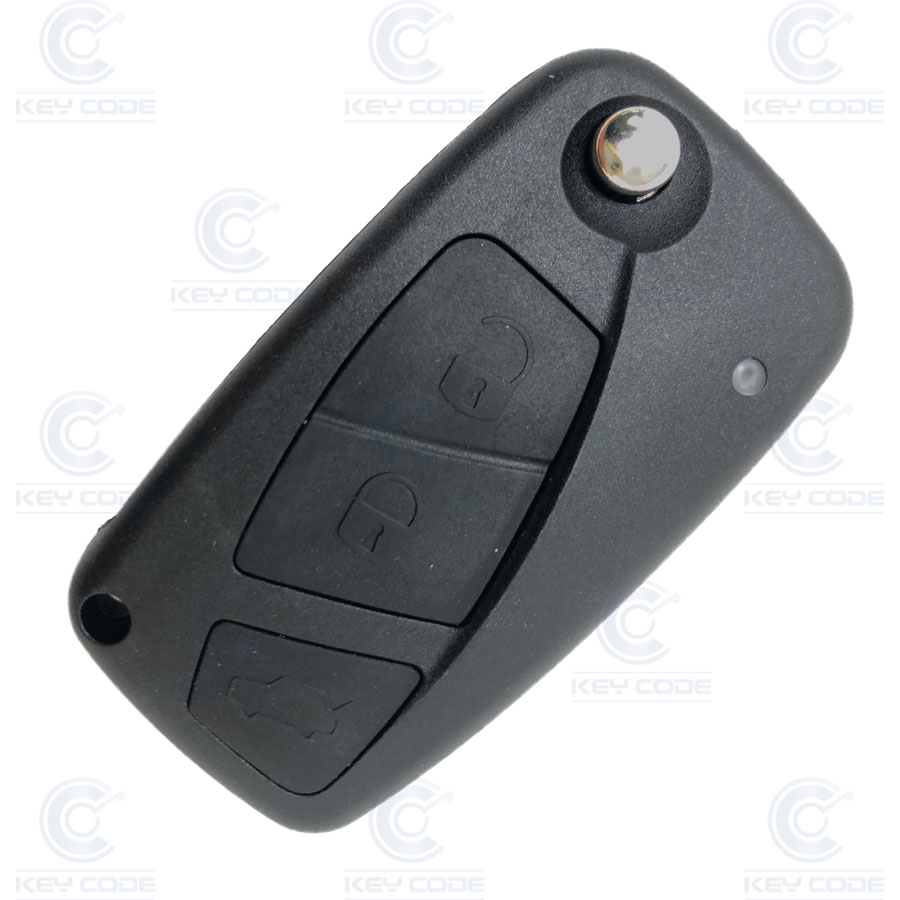 TELECOMMANDE ZEDFULL FIORINO, BEEPER, NEMO, PUNTO, 500 3 BOUTONS PCF7946 433 Mhz SIP22