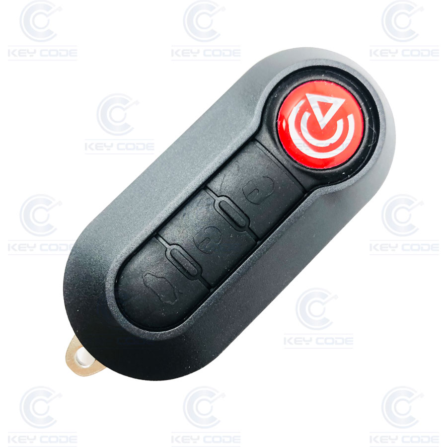 CONTROLE REMOTO ZEDFULL BRAVO, DUCATO, STILO, PUNTO, JUMPER, DELAY, BOXER, YPSILON, DAILY, EUROCARGO 3 BOTÕES ID48 433 MHz