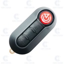 CONTROLE REMOTO ZEDFULL BRAVO, DUCATO, STILO, PUNTO, JUMPER, DELAY, BOXER, YPSILON, DAILY, EUROCARGO 3 BOTÕES ID48 433 MHz